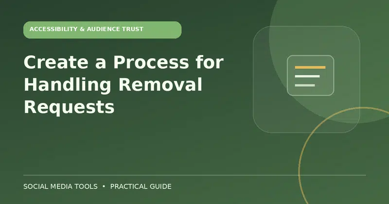 Editorial cover image for the guide: Create a Process for Handling Removal Requests